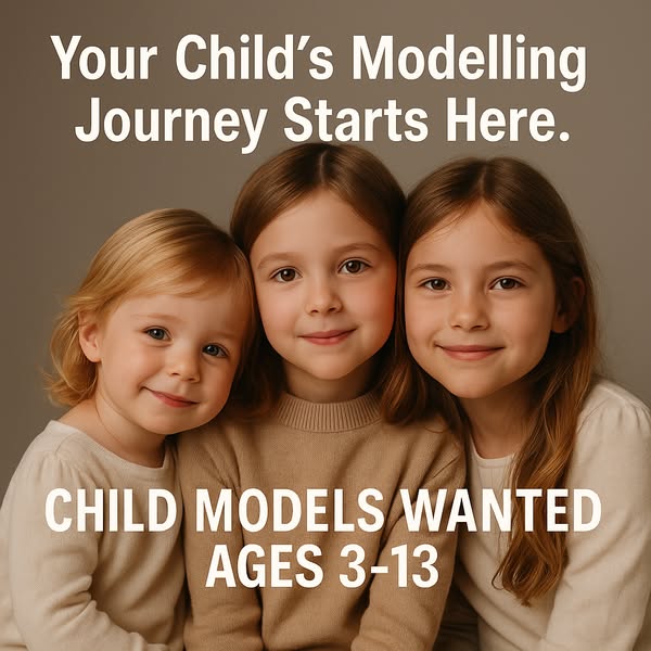 Child Models Wanted Ages 3-13!