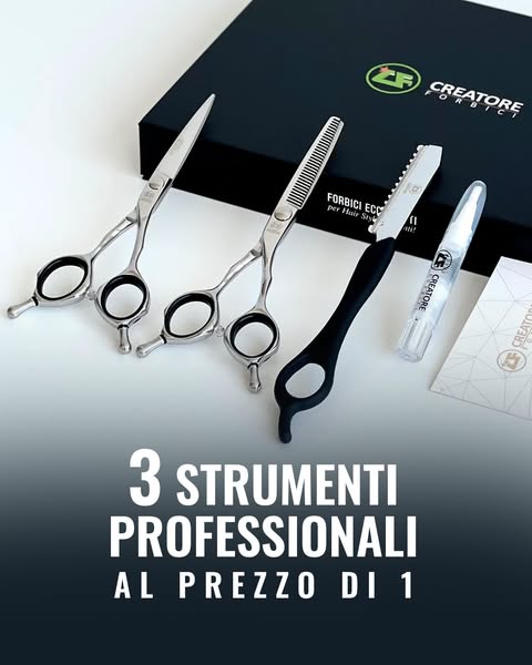 3 strumenti professionali al prezzo di 1!