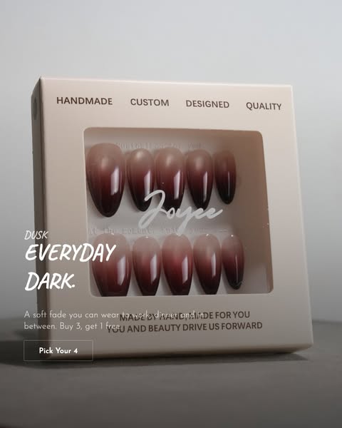 Dark Nails for Every Day