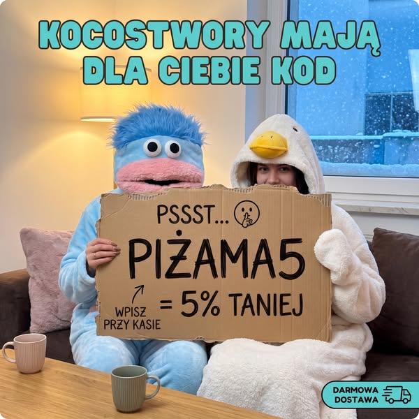 Zimno? Poznaj Kocostwory!