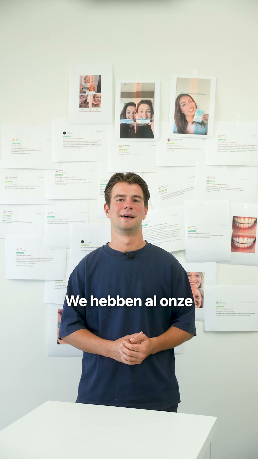 Trots op je glimlach?