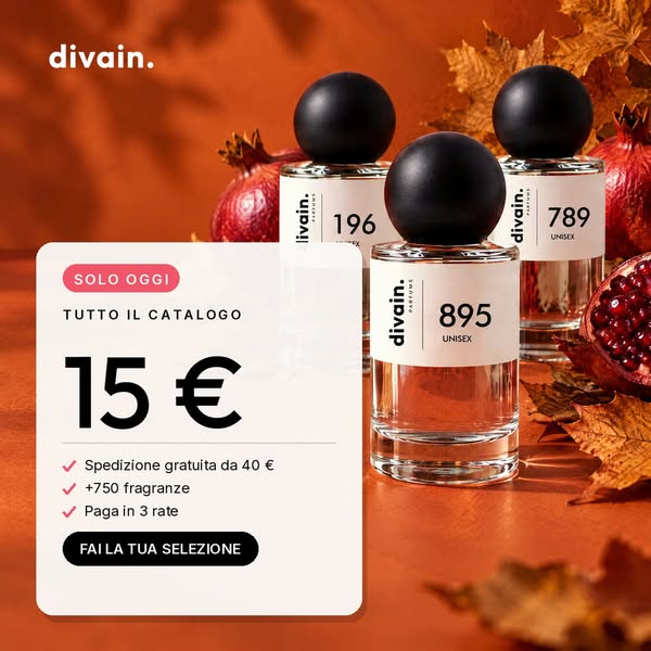 +750 profumi da 100 ml a 15 €