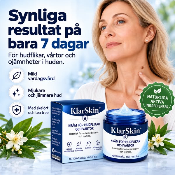 Upptäck KlarSkin idag!