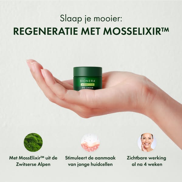 Wallen onder je ogen? Deze crème verstevigt en verzacht zichtbaar.