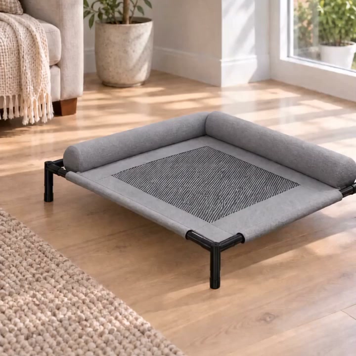 Raised Cooling Dog Bed – £42.99 – Order now