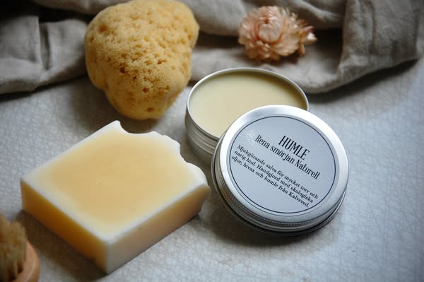 Naturell-kit, doftfri hudvård vid eksem och känslig hud | HUMLE