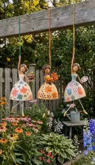 Let Your Space Dance — Medium-Large Hanging Dancing Princess Ornament