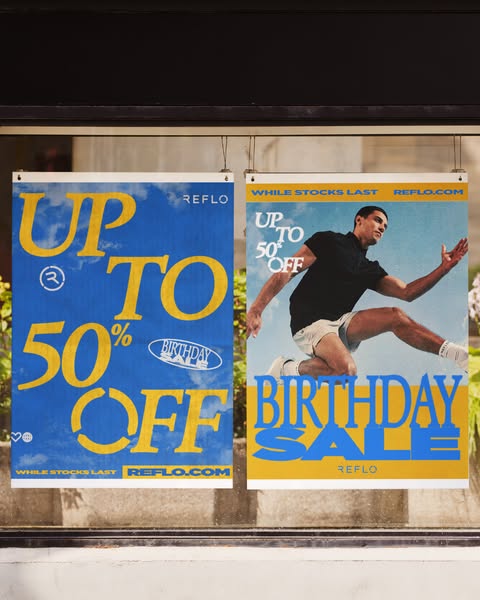 Birthday Sale. Up to 50% Off.