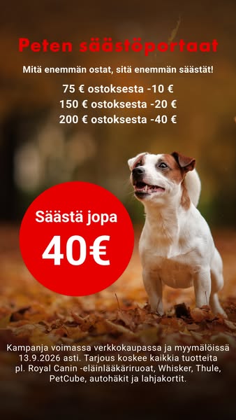 Lemmikin lempipaketti tulee Peteltä!