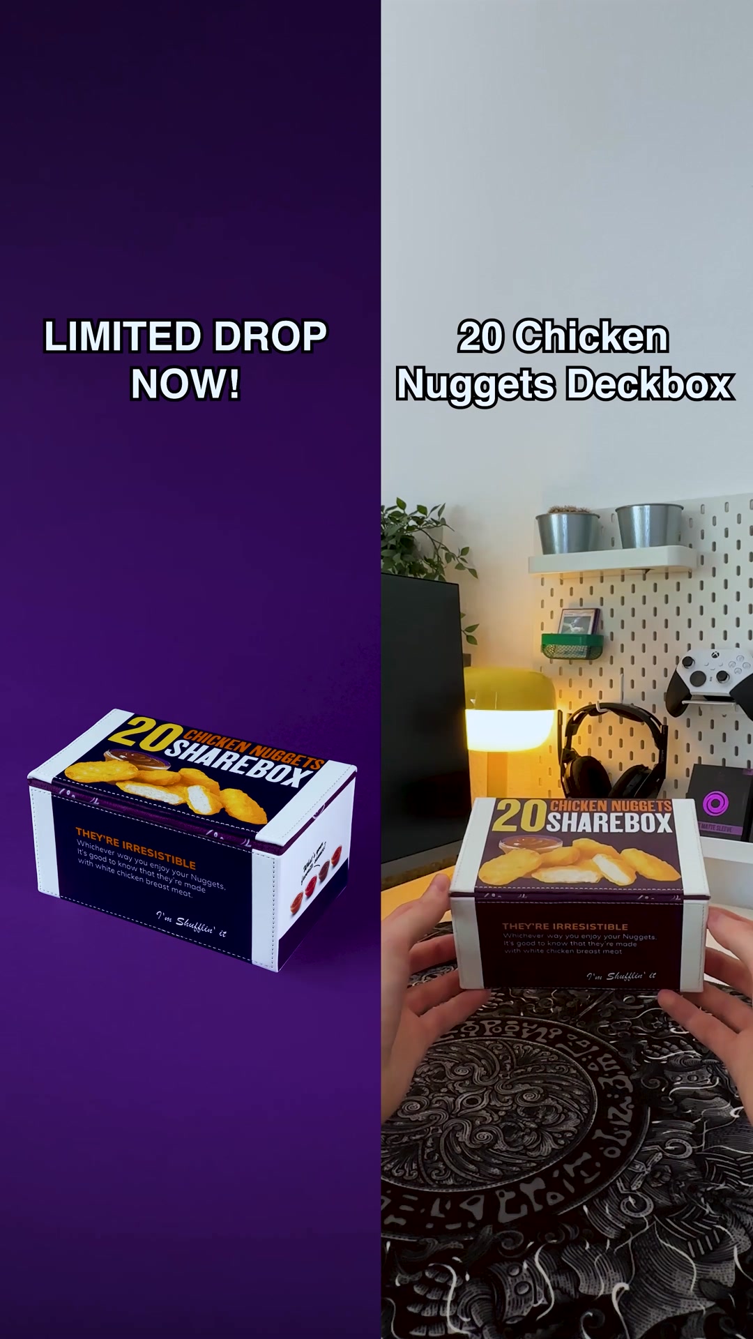 Limited Edition Chicken Nuggets Deckbox