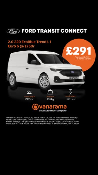 Our best value van deals