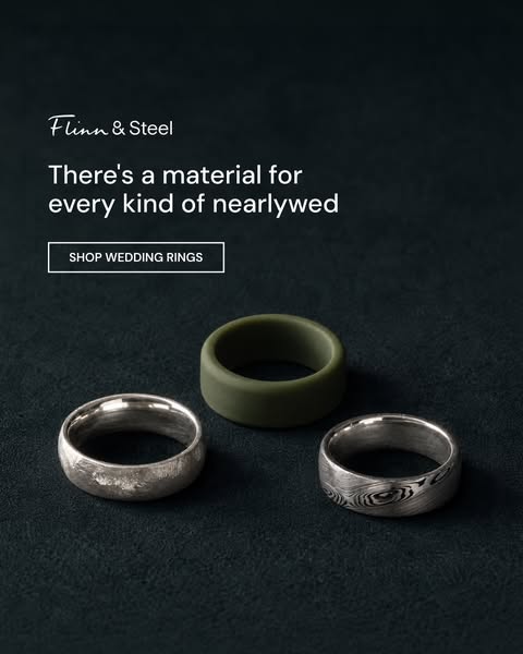 Alternative Metal Wedding Rings
