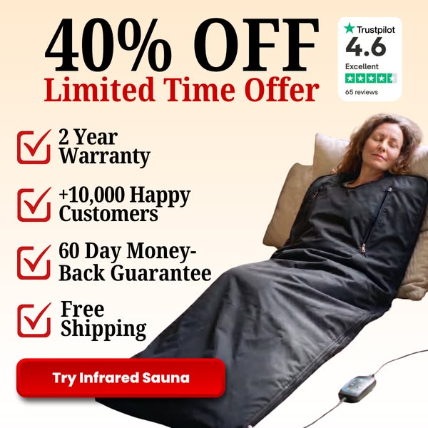 Don't Miss 40% Off Infrared Sauna Blanket