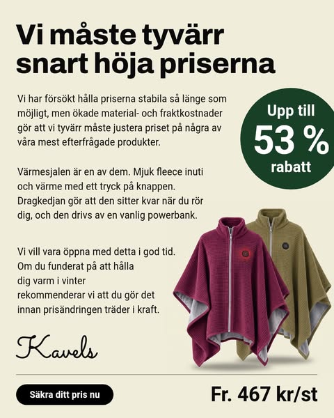 Till dig som alltid fryser