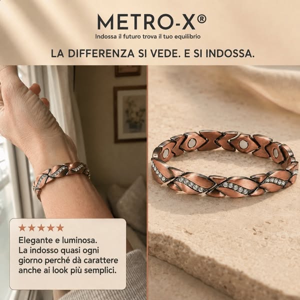 VELORA™| Bracciale Luce di Rame