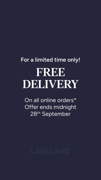 Free Delivery On All Orders