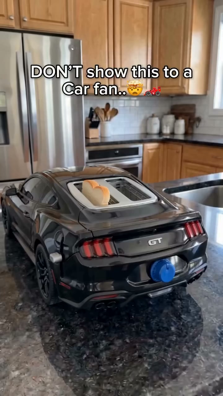 Best Gift For PetrolheadsSports Car Shaped Toaster