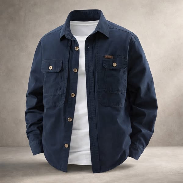 Dockside Cotton Work Shirt