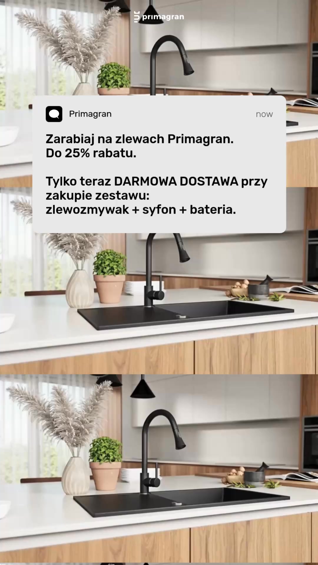 DARMOWA DOSTAWA zestaw: zlew, syfon, bateria