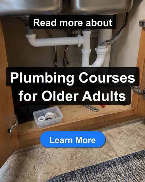 Plumbing Courses for Older Adults: Learn More