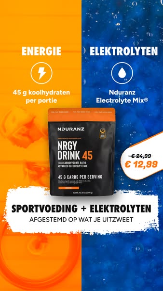 De sportvoeding van de profs