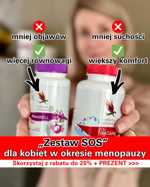 Aż 20% rabatu na zestaw MenoWELL + Fem Care!