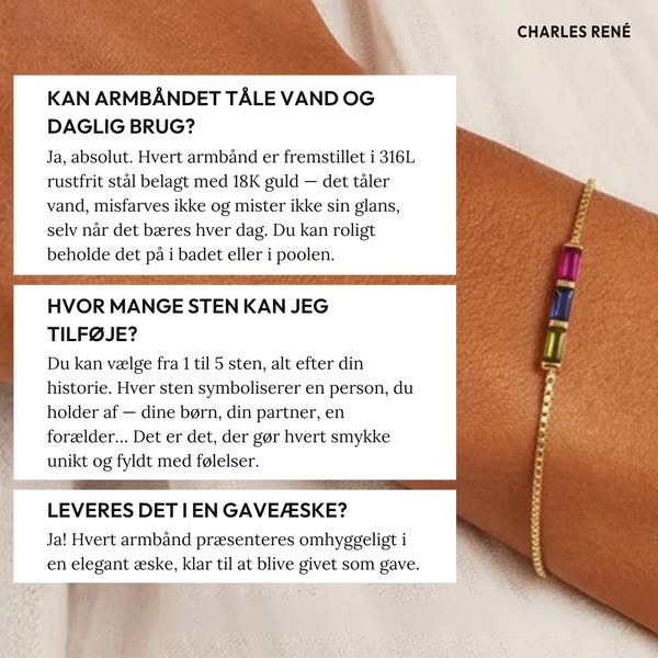 Hver sten repræsenterer en person, der betyder noget for dig