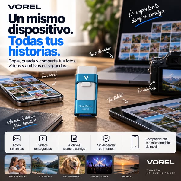 Compatible con todos los móviles