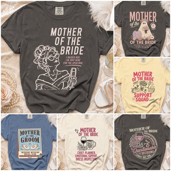 Mother of the Bride & Groom Tees