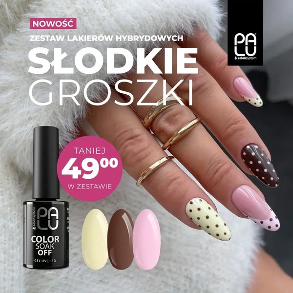 Stwórz swój jesienny manicure w kropki!