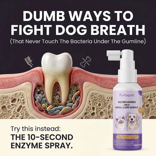 $4,800 in cleanings. His breath came back every time.