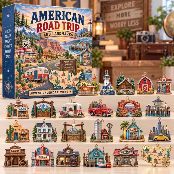 American Landmark Advent Calendar 2026 GFTOMA14586 - BUY 1