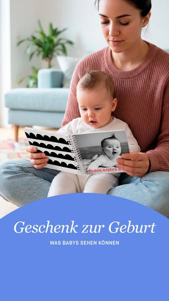 Kontrastbuch für Babys