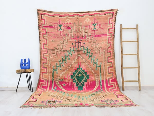 60%Off Moroccan vintage rug