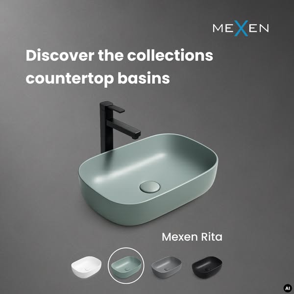 A washbasin that makes an impression every day.