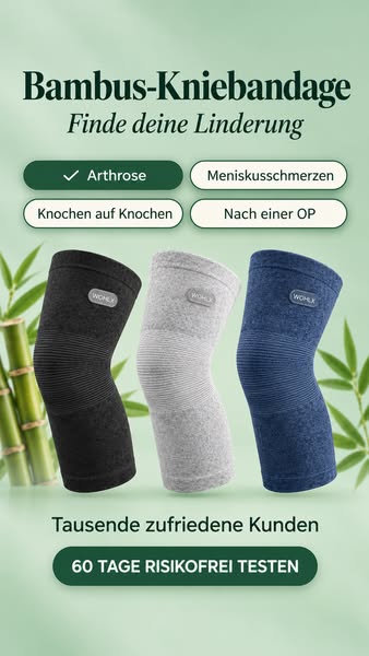 Weniger Knieschmerzen – oder Geld zurück