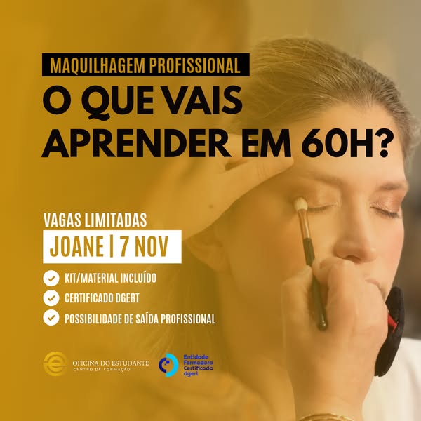 Curso de Maquilhagem Profissional