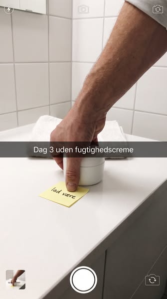 Din hud er ikke afhængig af creme