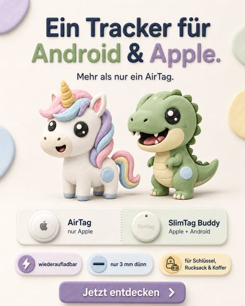 Süße Tracker für iOS UND Android