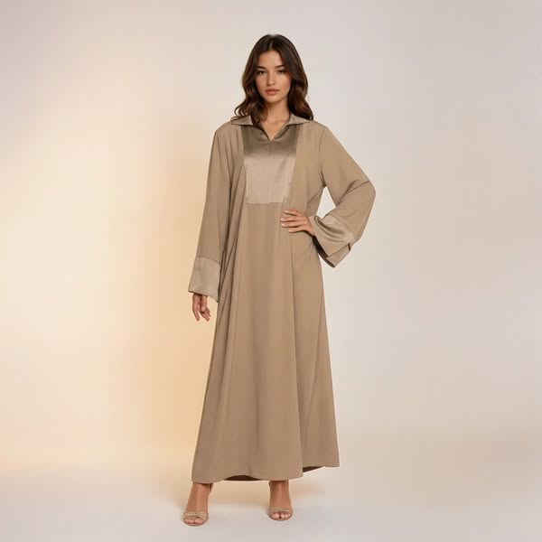 Miss Satiné Abaya-€70