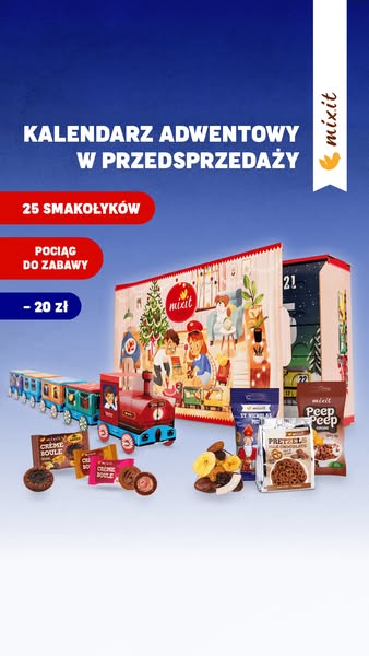 TYLKO TERAZ: 20 zł taniej i DARMOWA DOSTAWA na Kalendarze Adwentove!