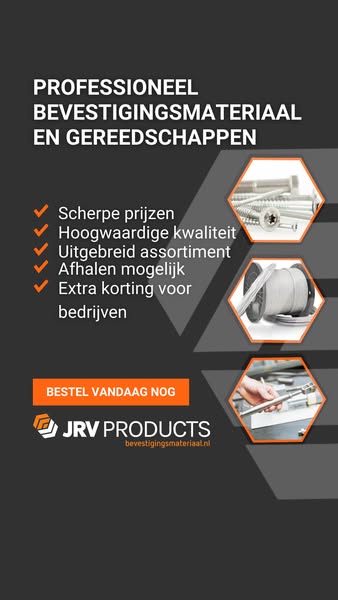 Dé technische groothandel in bevestigingsmateriaal voor professionals