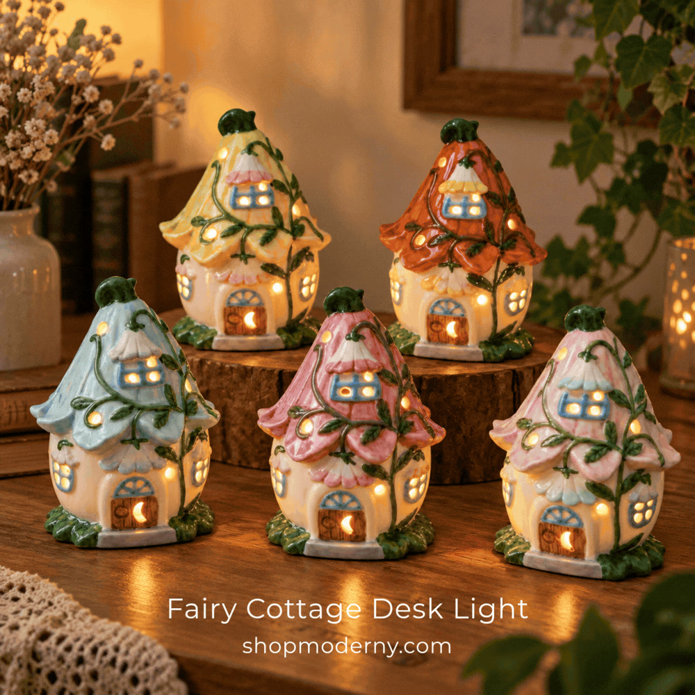 Fairy Cottage Desk Light