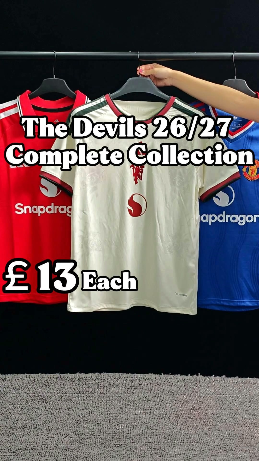 THE NEW SEASON TRIO – £13 EACH