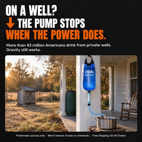 Parents & grandparents: what happens to your water when the power goes