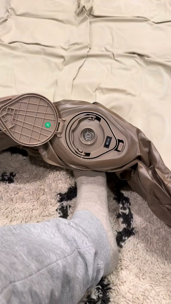 Inflates on its own — and feels like a cloud the moment you lie down.
