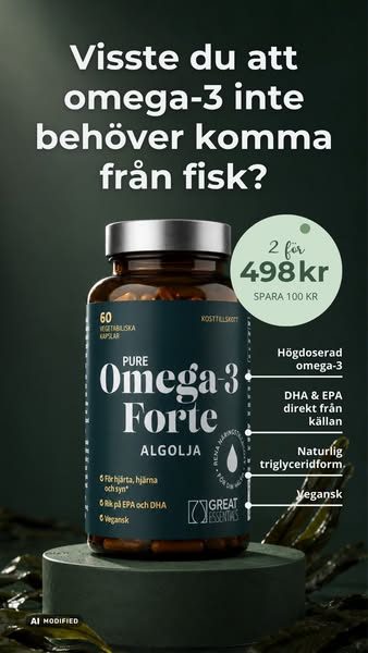 Omega-3 direkt från källan – Spara 100 kr!