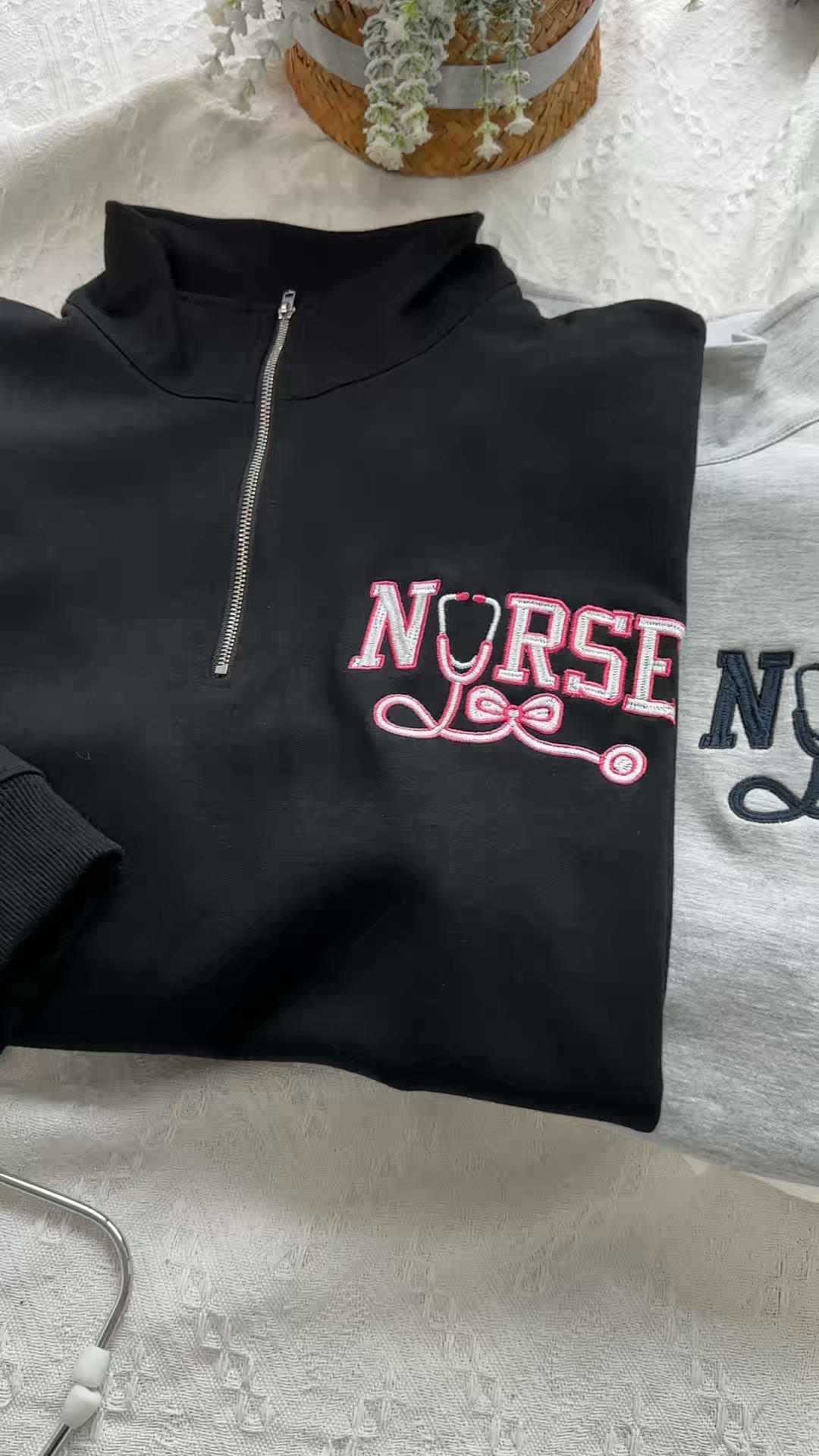 Design Your Custom Nurse Quarter Zip