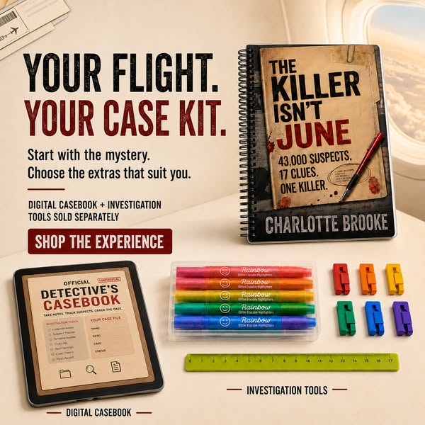 43,000 Suspects. 17 Clues. Get Your Copy