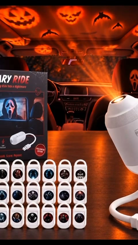 Halloween Horror-projektor - Förvandla hemmet på några minuter